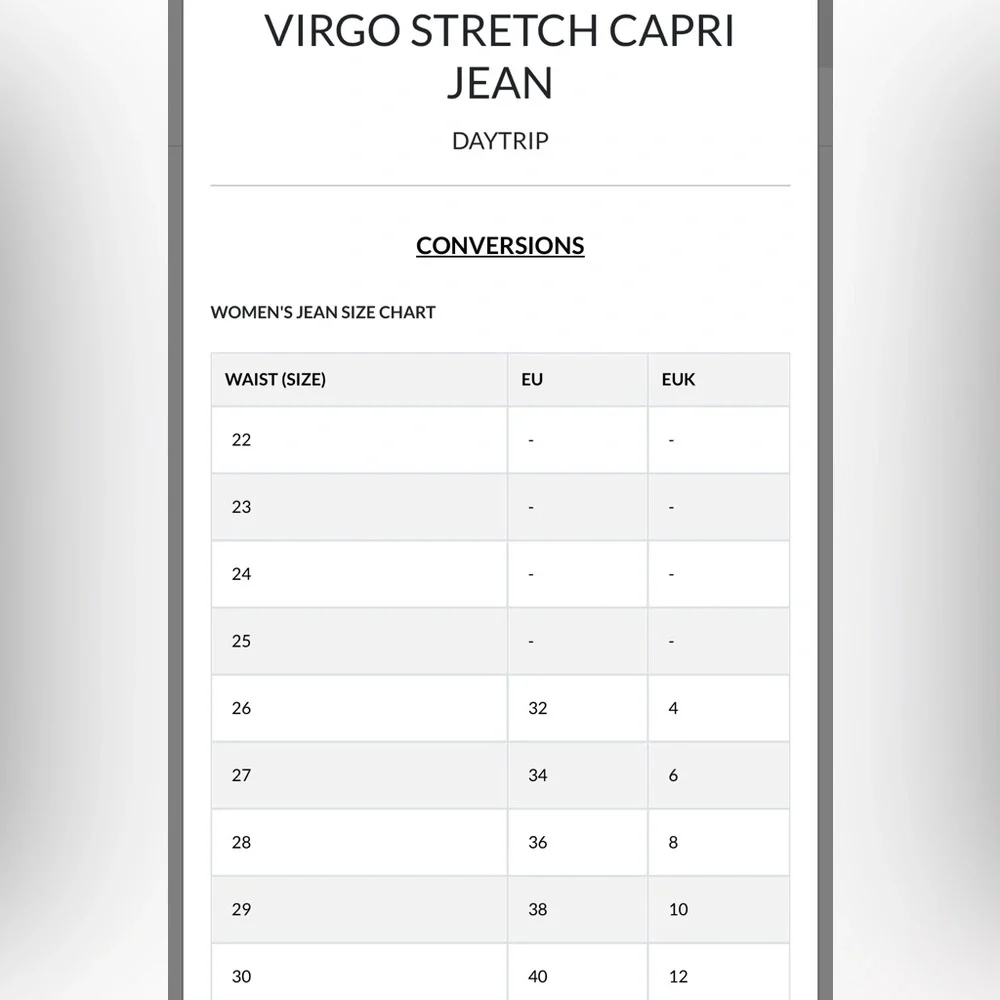 Buckle Capris Stretch Jean - Picture 5 of 5
